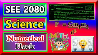 Class 10  Science  Model Question 2080  2 Numerical With Answers  SEE 2080 [upl. by Kincaid]