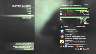 Modern Warfare 3  2nd Prestige Complete  Class Set Ups  By Syndicate [upl. by Olson687]