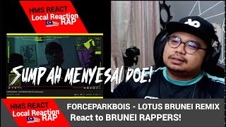 FORCEPARKBOIS  LOTUS BRUNEI REMIX  Malaysia Reaction [upl. by Hollington87]