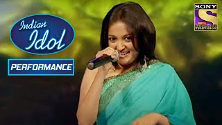 Monali Thakur ने दिया quotPyar Bina Chain Kahan Requot पे Rocking Performance  Indian Idol Season 2 [upl. by Evelin366]