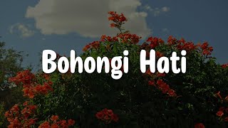 Mahalini  Bohongi Hati Lirik [upl. by Aley857]