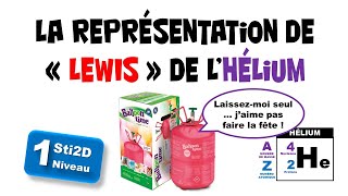 La représentation de Lewis de lhélium [upl. by Chris]