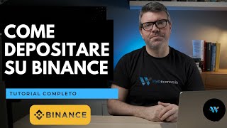 Come depositare EURO su BINANCE tutorial 2023 per Principianti [upl. by Ahsok]