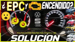 ¿EPC y CHECK ENCENDIDOSOLUCIÓN P0112P0222P0113P0122P0222P2101P0201 VOLKSWAGEN VENTO POLO [upl. by Seton]