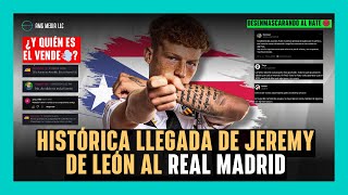 Histórica llegada de Jeremy De Leon al Madrid [upl. by Lyndsey73]