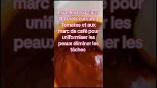 savon exfoliant gommage curcuma tomates et au marc de café [upl. by Stoffel]