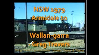 Australian Railways NSWQld Armidale to Wallangarra PTCQR 45 and 1720 classes ride the 45 class [upl. by Deerc]