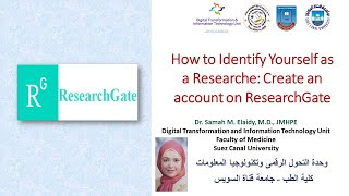 How to create an account on ResearchGate [upl. by Noremmac933]