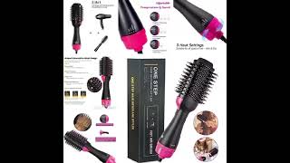 One Step 3 in 1 Hair Dryer  hair straightner and hair curler for girls  Link In Description [upl. by Asilenna]