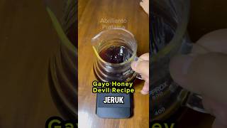 Gayo Honey dari Dunia Kopi Santa dengan Hario Switch Tetsu Kasuya Recipe [upl. by Htebazileharas]