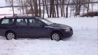 Volvo xc70 towing a trailer [upl. by Lemcke]