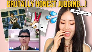 Brutally Honest Rating Your Kpop Audition Videos Important Tips You MUST Know [upl. by Cadal488]