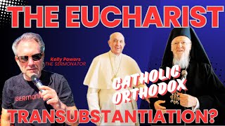 Transubstantiation DEBATE with a Protestant Orthodox and Catholic Is the Eucharist Flesh amp Blood [upl. by Ailev124]