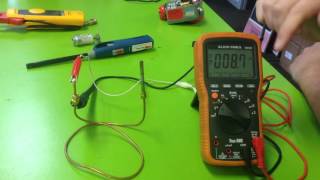 How to test a thermocouple with meter [upl. by Ahselaf323]