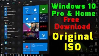 How To Download Windows 10 Pro amp Home FREE ORIGINAL Windows 10 [upl. by Nnahs]