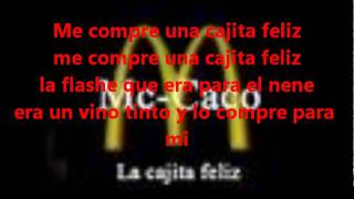 La cajita feliz Letra Mc Caco [upl. by Chariot283]