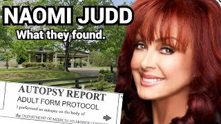 Naomi Judd  AUTOPSY results REVEALED [upl. by Ingra]