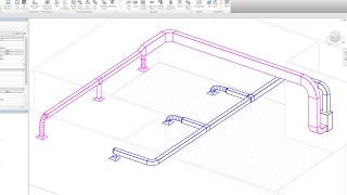 Beginner Tutorial Revit 2017  Creating an HVAC System [upl. by Norene]