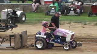 HOOKSTOWN Garden Tractor Pull 82123 [upl. by Assehc]