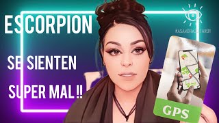 😲ESCORPION ♏️ 🚨SE SIENTEN SUPER MAL POR TODO LO QUE TE HICIERON🫵 POR ESTA RAZÓN 🧿 [upl. by Ecinaj]