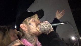 Lil Peep feat Lil Tracy  White Tee Live in LA 10142016 [upl. by Emor]