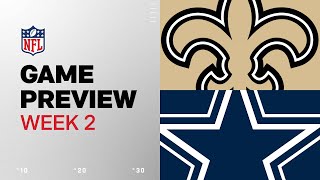 New Orleans Saints vs Dallas Cowboys  2024 Week 2 Game Preview [upl. by Chassin]