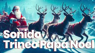 🔔 EFECTO DE SONIDO TRINEO DE NAVIDAD Papa Noel 🤶🏽  christmas sleigh santa claus [upl. by Gnues479]