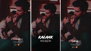 💫Chupa Bhi Na Sakenge  💔 Kalank ✨ 4k Status FullScreen  Arijit Singh  Sad WhatsApp status ⚡ [upl. by Eesac828]