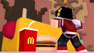 Minecraft MEGA Hot Dog  Batalha de Construir ‹ AM3NIC › [upl. by Boyes]