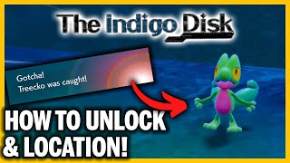 Where to Find Treecko in Pokémon SVs Indigo Disk DLC [upl. by Nydia235]