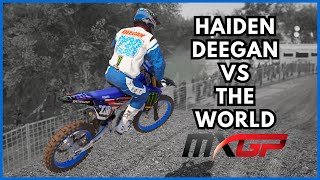 HAIDEN DEEGAN IS FEELING DANGEROUS IN MXGP [upl. by Nylahs]