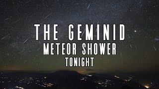 How To See The Geminid Meteor Shower Tonight  December 13 2023 [upl. by Ahsimin634]