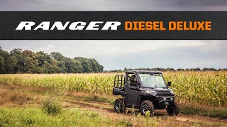 Polaris Ranger Diesel Deluxe Walkaround  The Ultimate Workhorse Refined [upl. by Lexi]