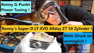 Mehr Simson Power geht nicht  Ronny fräst den 50ccm EVO Super D LT  GSO Allweek ZT Zylinder [upl. by Pedrotti4]