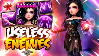 UNLIMITED 3rd SKILL with New DARK YENNEFER  Summoners War [upl. by Alesi]