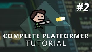 GameMaker Studio 2 Complete Platformer Tutorial Part 2 Animated Player [upl. by Nhor643]