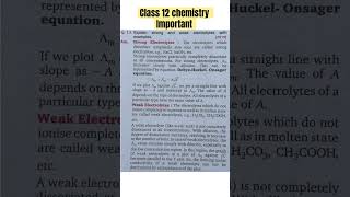 Explain strong and weak electrolytes with examplesclass 12 chemistry [upl. by Stover]