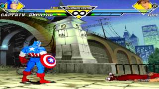 MUGEN 2013 Captain America vs Guy [upl. by Renner]