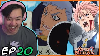 GILTHUNDER VS HENDRICKSON Seven Deadly Sins Episode 20 Reaction Ft Heisuten [upl. by Graaf712]