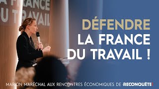 Discours de Marion Maréchal aux Rencontres Économiques de Reconquête [upl. by Ransom]