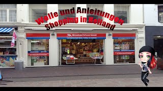 Wolle Shoppen in Roermond Holland  Häkelanleitungen  Shopping  Niederlande Amigurumi [upl. by Lengel]