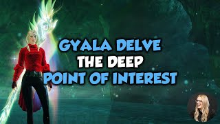 GW2 Gyala Delve The Deep POINT OF INTEREST Littoral Cave [upl. by Robbin]