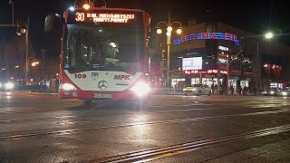 autobusy i tramwaje MPK Częstochowa cześć 2 [upl. by Nelleus]