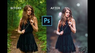 Professional Color Correction  Cinematic Color Grading Tutorial Photoshop  Photoshop CS6 Tutorial [upl. by Marquardt]