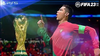 I Made Portugal World Cup Winner In FIFA 23 Intense Fight BW GOATS [upl. by Nile232]