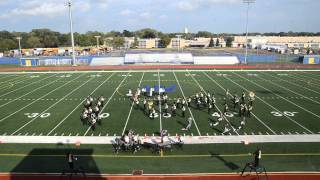 CMBF 2014  RichmondBurton Community HS Rocket Marching Band quotMusic of Danny Elfmanquot [upl. by Ytte]