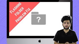 How To Fix A Flashing Question Mark Folder On Mac  Hindi [upl. by Llereg630]