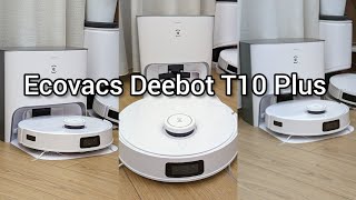 ECOVACS DEEBOT T10 OMNI Ultimate Robot Vacuum amp Mop Combo with SelfEmptying Hot Air Drying [upl. by Brower]