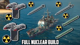 USS Vella Gulf Full Nuclear Build Make A Enemy FPS Drop  Modern Warships [upl. by Bollay]