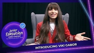 Introducing Viki Gabor from Poland 🇵🇱  Junior Eurovision 2019 [upl. by Akaya]